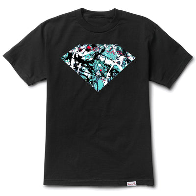 Diamond x NOTE Brilliant Stone black T shirt