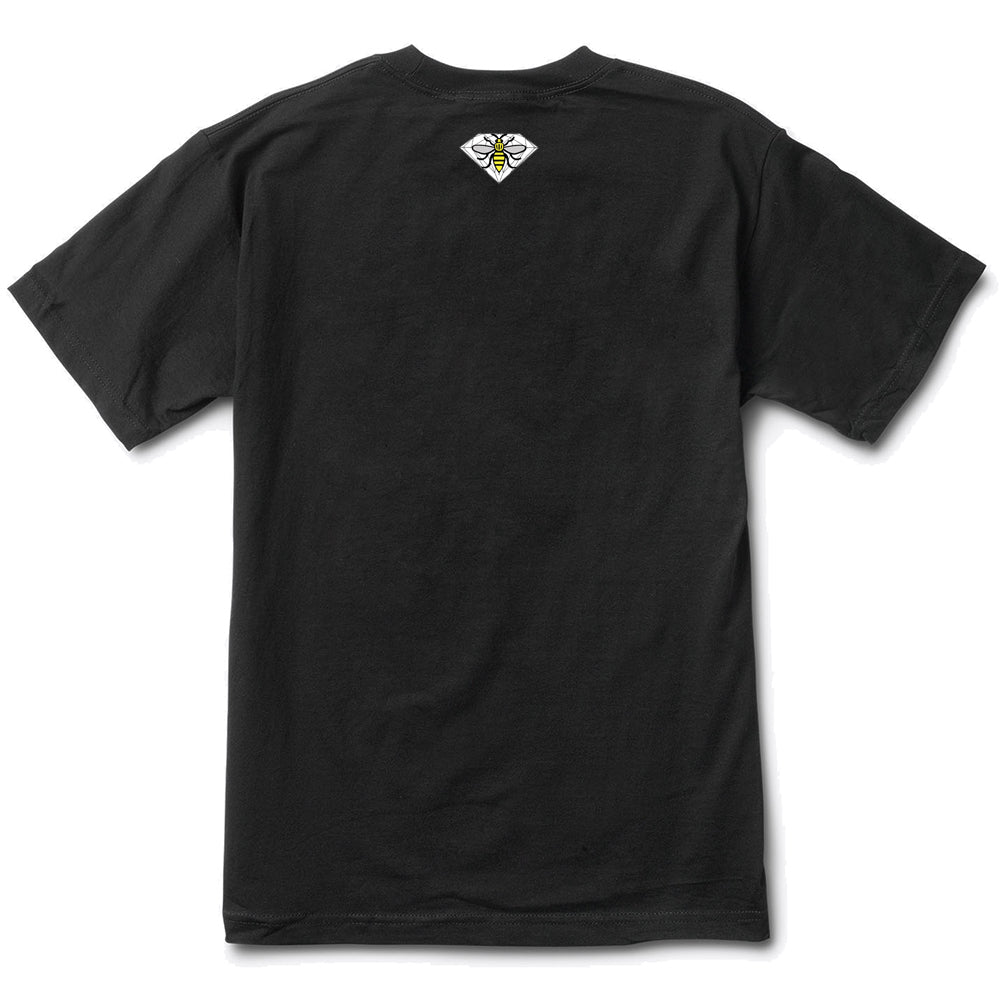 Diamond x NOTE For Luck black T shirt
