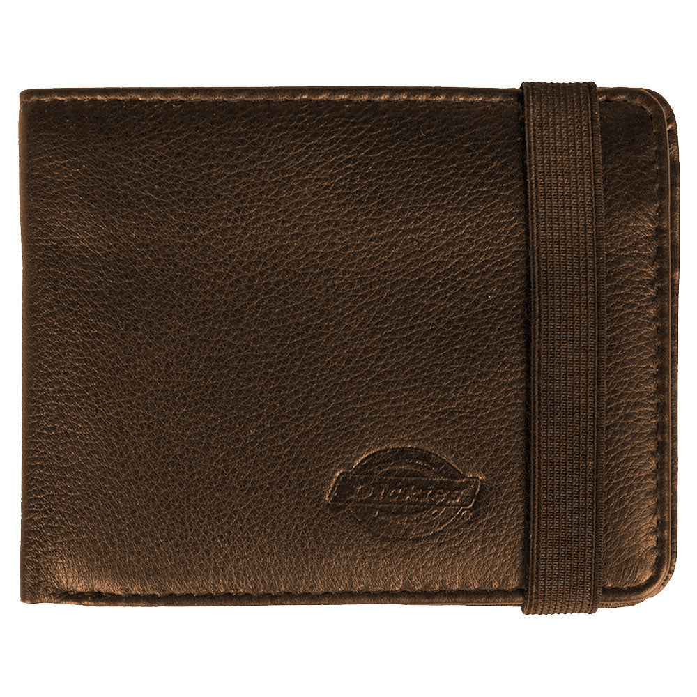 Dickies Wilburn brown leather wallet