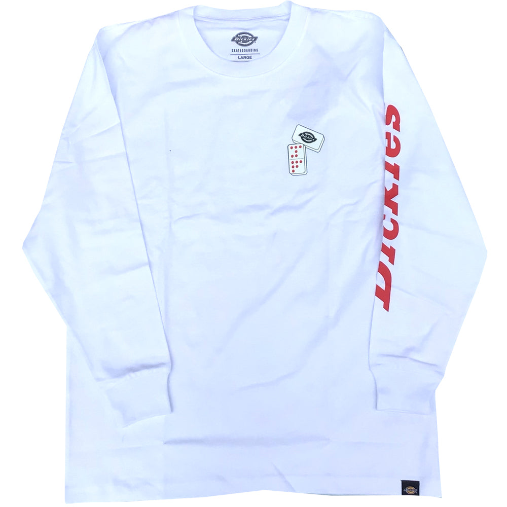 Dickies Jamie Foy Havana Heights Graphic Long Sleeve T shirt white