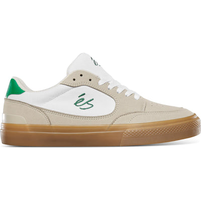éS Caspian Shoes Tan/White