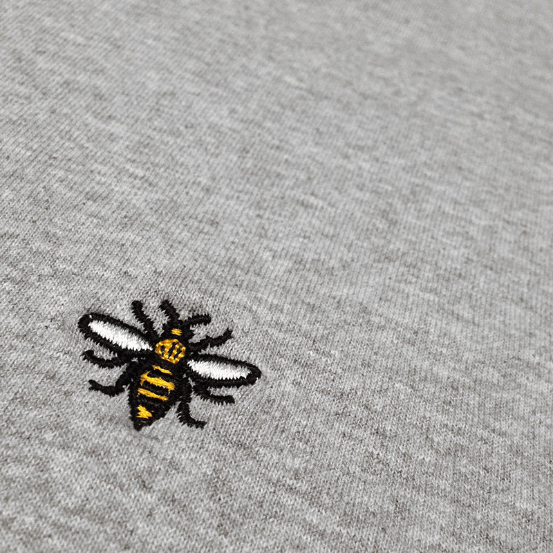 NOTE Emb sport grey T shirt