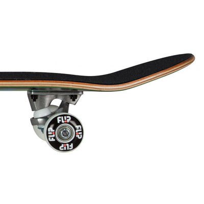 Flip Odyssey Tie Dye black complete skateboard 8"