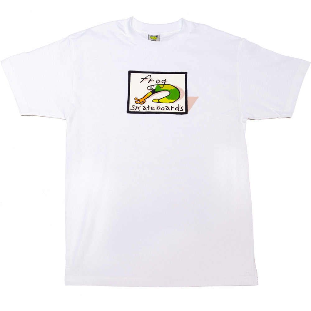Frog Classic Logo T shirt white