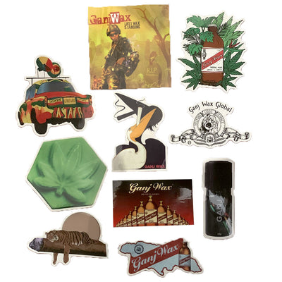 Ganj Wax Sticker Pack
