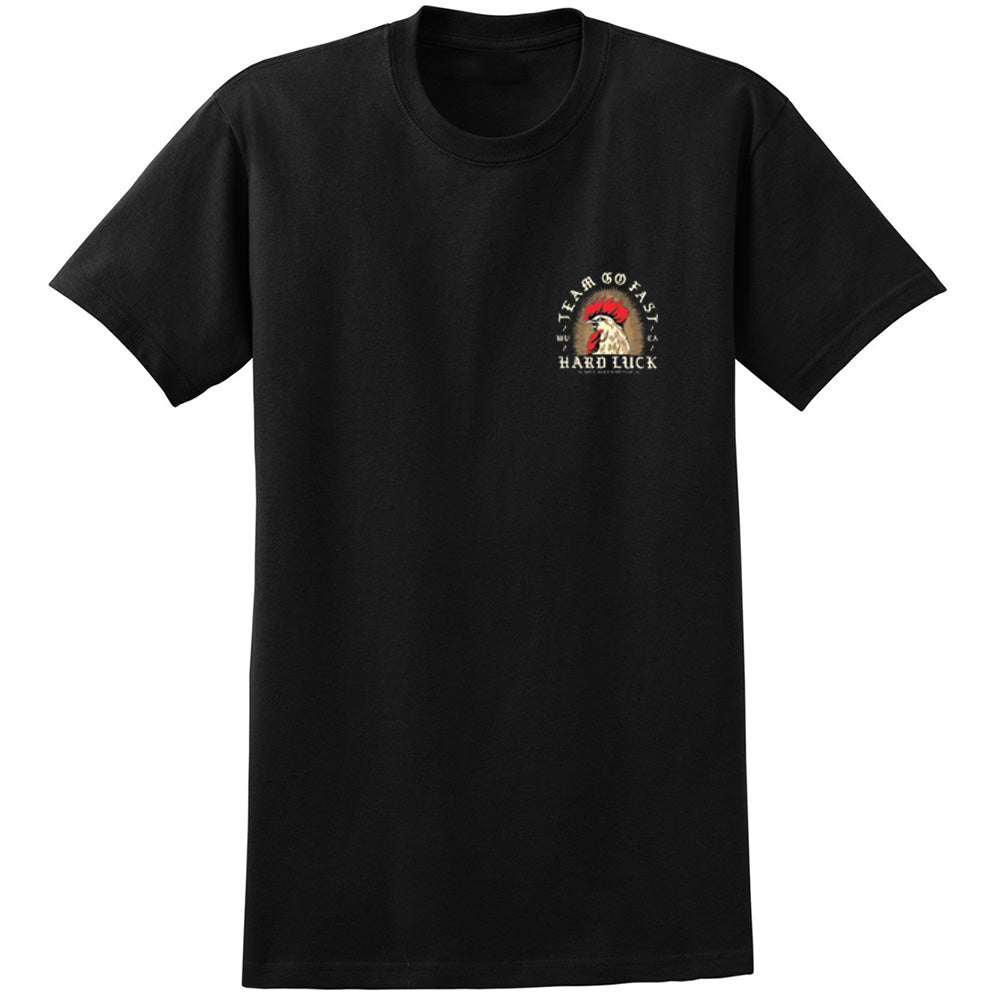 Hard Luck MFG Rooster G black T shirt