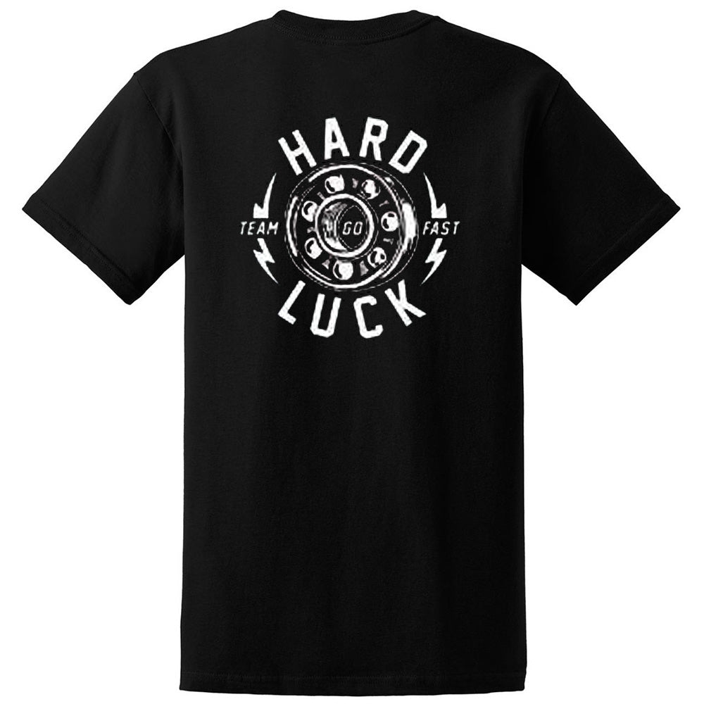 Hard Luck MFG Team Go Fast black T shirt