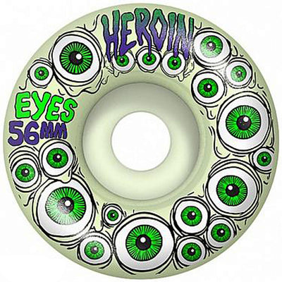 Heroin Glow In The Dark Eyes wheels 56mm