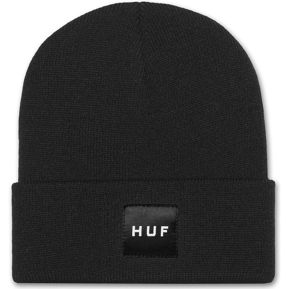 HUF Box Logo beanie black/black