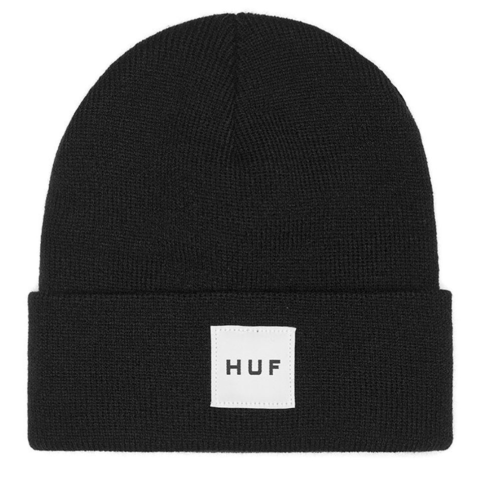 HUF Box Logo black beanie