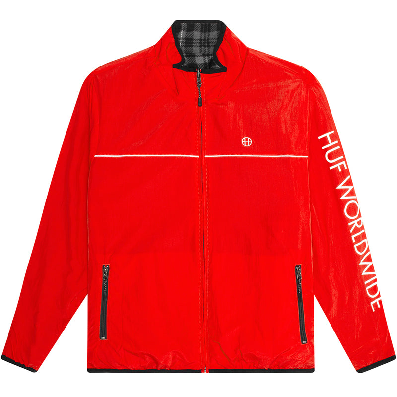 HUF Milton Rev Polar Fleece Jacket black