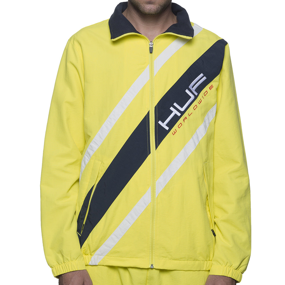 HUF Palisades yellow track jacket