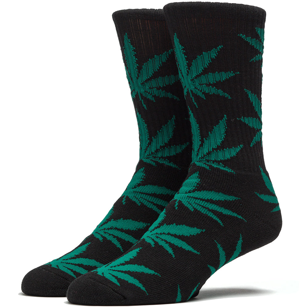 HUF Plantlife black/green crew socks