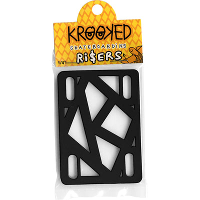 Krooked riser pads ¼"