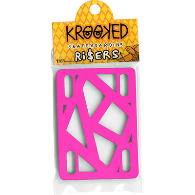 Krooked riser pads hot pink ⅛"