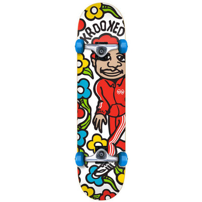 Krooked Komplete Sweatin complete skateboard 7.5"