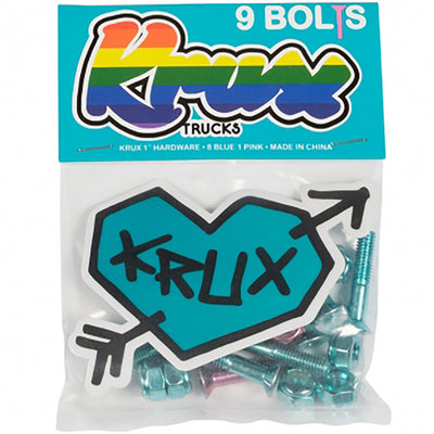 Krux Krome Bolts phillips 1" blue