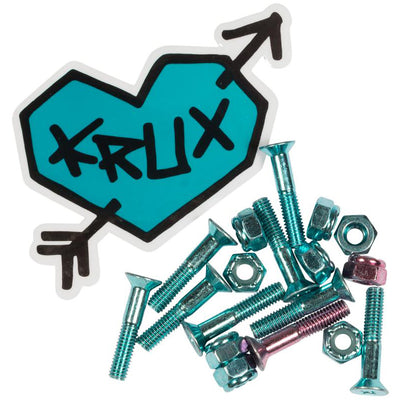 Krux Krome Bolts phillips 1" blue