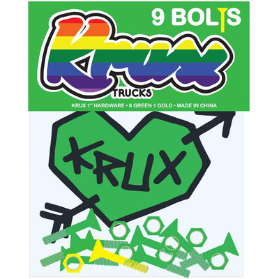 Krux Krome Bolts phillips 1" green