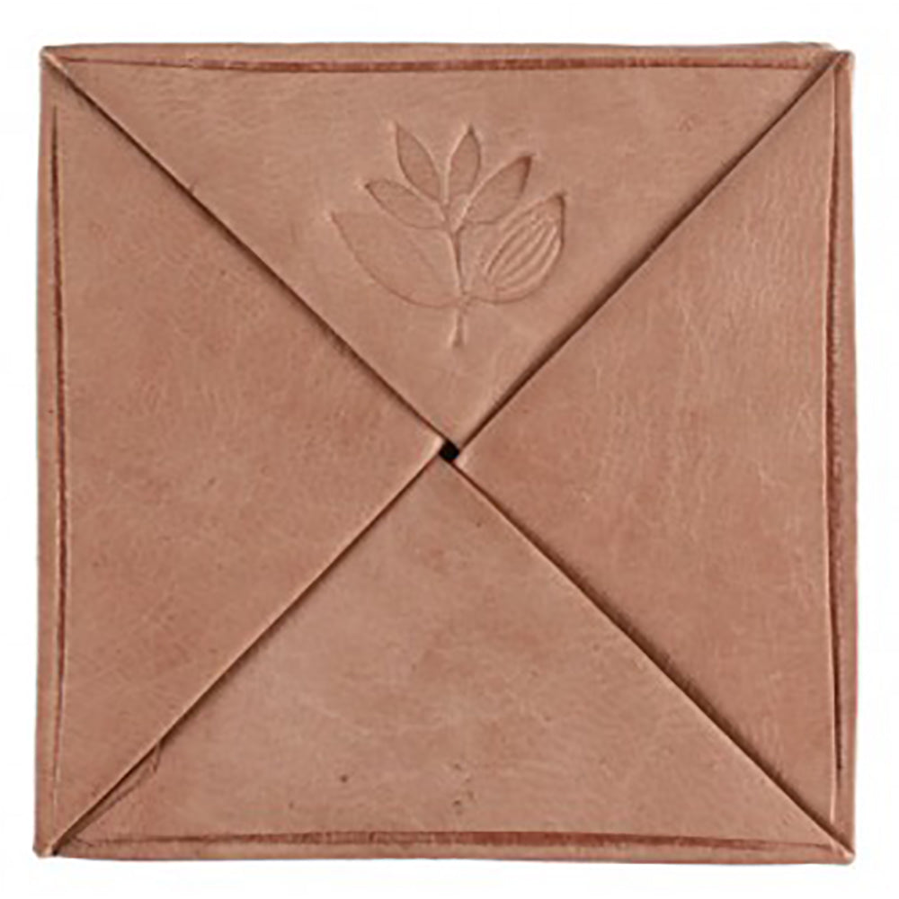 Magenta Moroccan coin holder beige