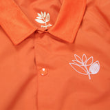 Magenta Windbreaker Outline jacket orange