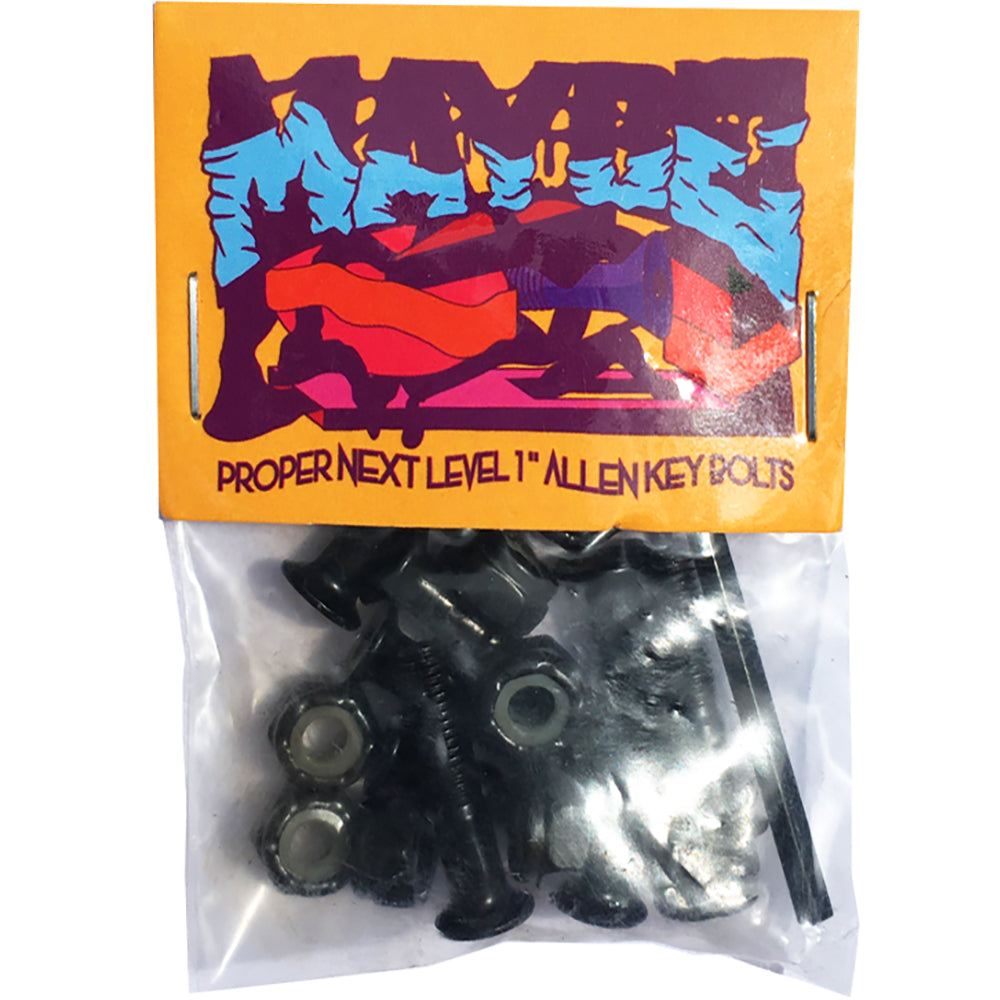 Maybe Hardware allen Skateboard bolts 1"