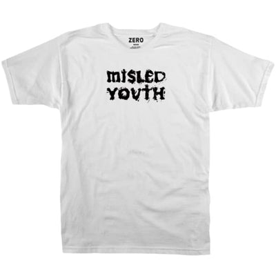 Zero Misled youth T shirt white