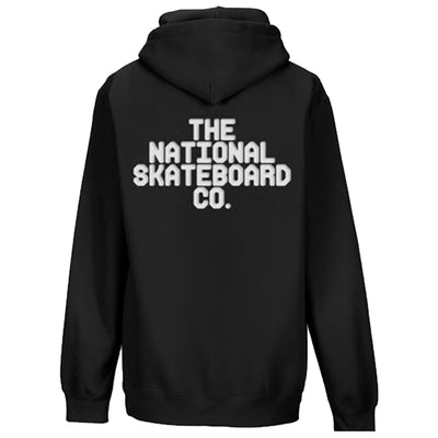 The National Logo hood black