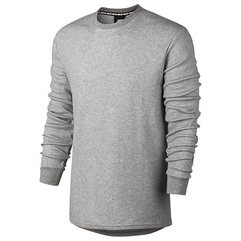 Nike SB Dry Top dark grey heather/dark steel grey thermal long sleeve T shirt