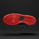 Nike SB Dunk High Premium black/black-challenge red-metallic silver