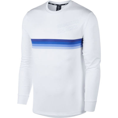 Nike SB x Quartersnacks Dry long sleeve top white/royal pulse