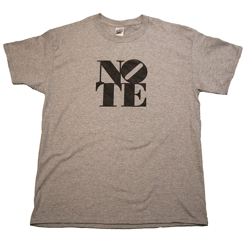 NOTE 7" sport grey/black T shirt