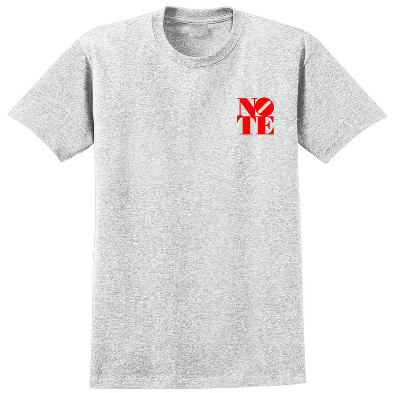 NOTE Bee Back T shirt ash grey