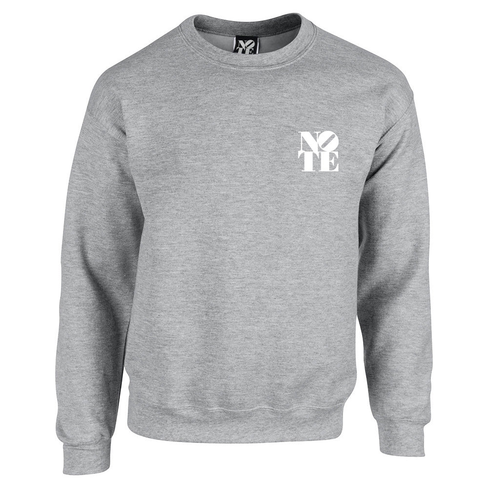NOTE Bee Back sport grey/white crew