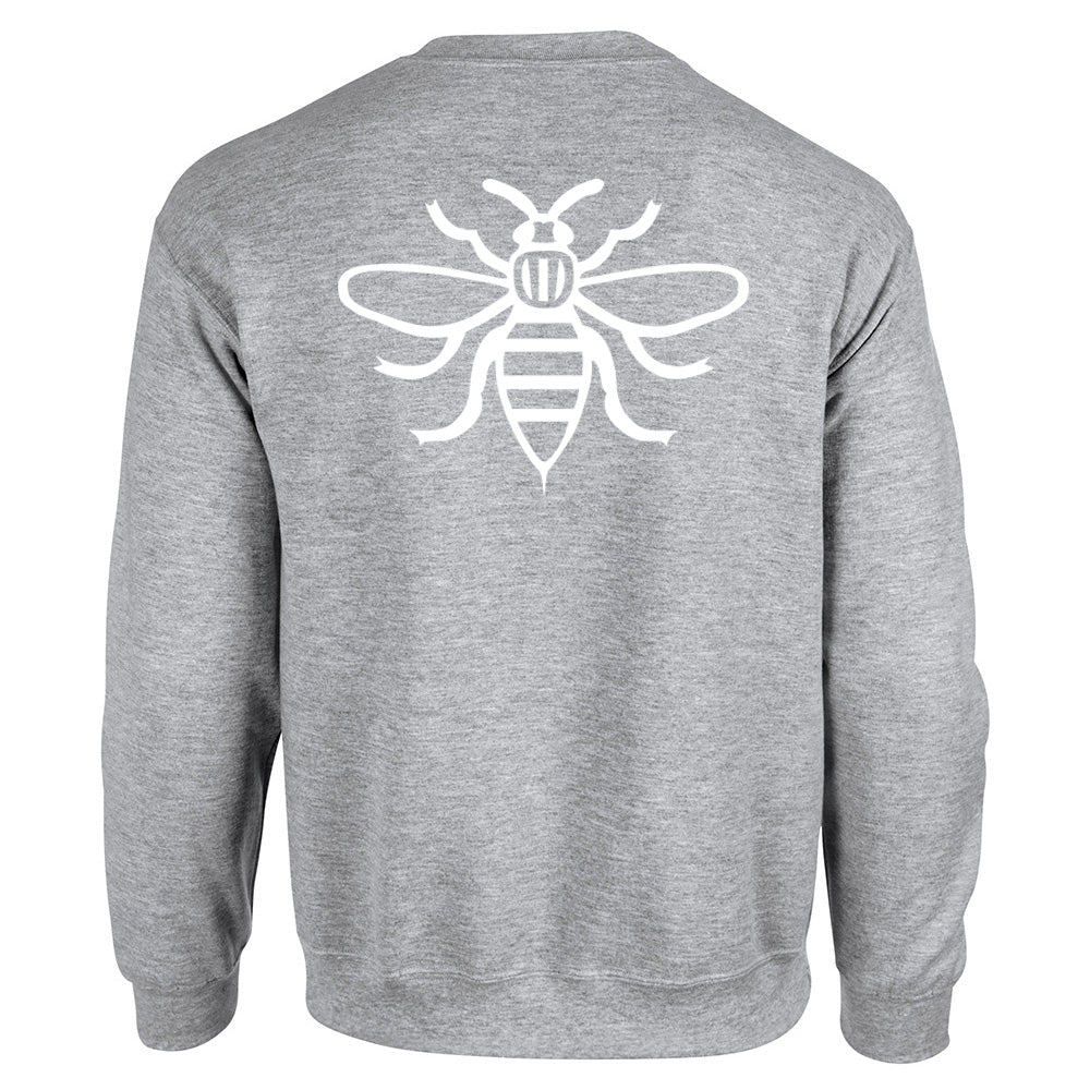 NOTE Bee Back sport grey/white crew