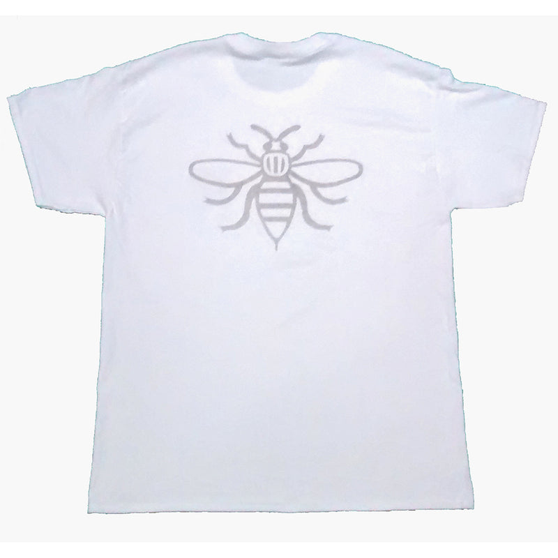 NOTE Bee Back white/reflective T shirt