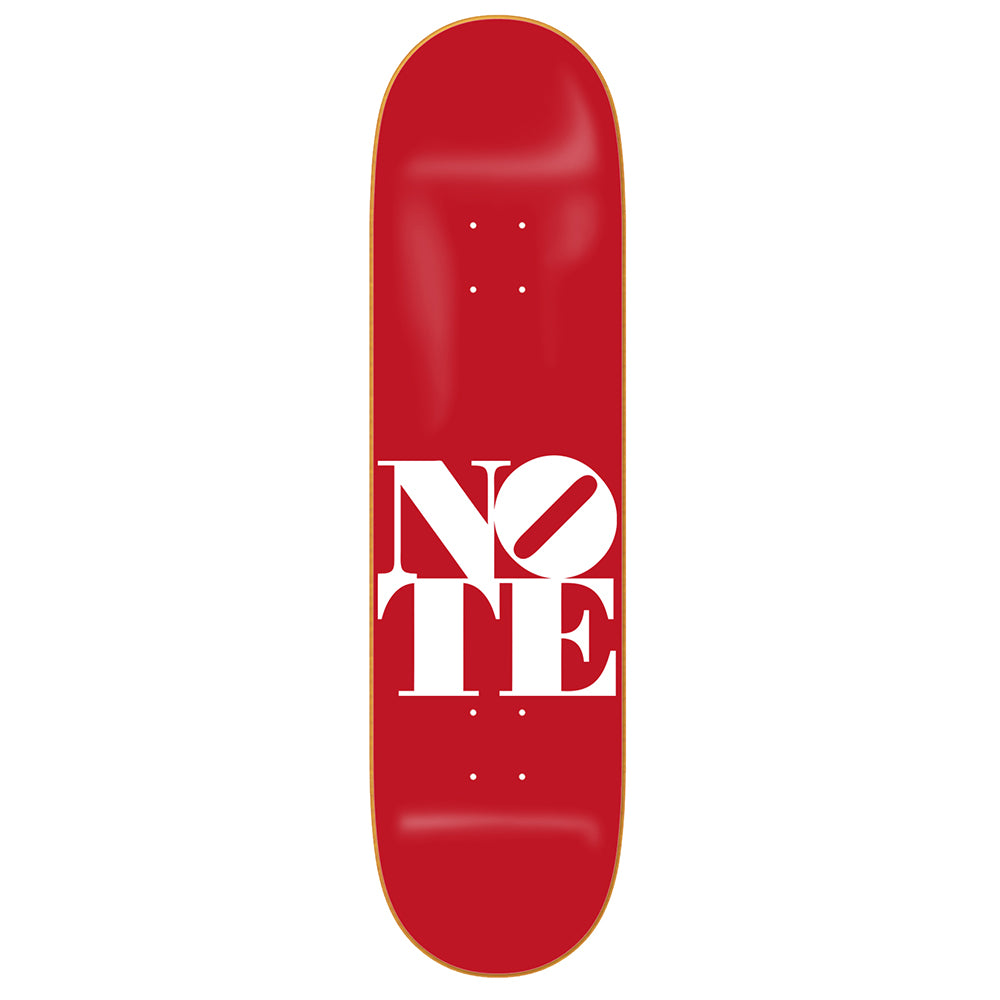 NOTE Deep Red deck 8.5"
