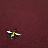 NOTE EMB burgundy T shirt