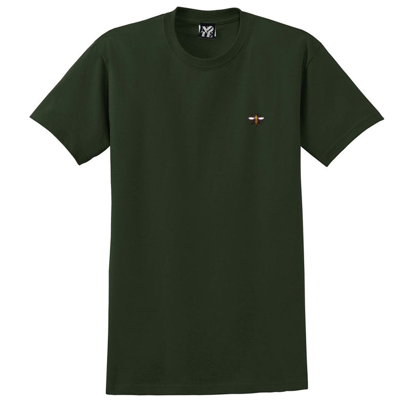 NOTE EMB forest green T shirt