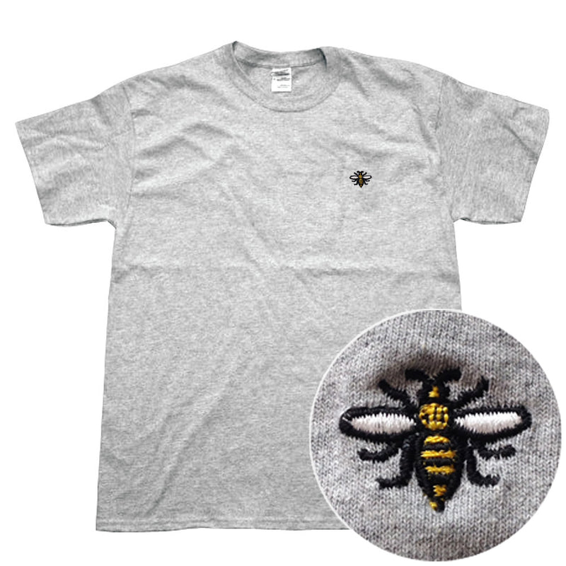 NOTE Emb sport grey T shirt