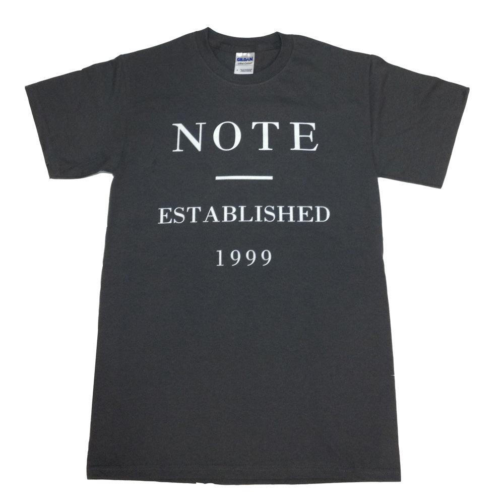 NOTE Established charcoal T shirt