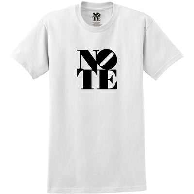 NOTE Logo T shirt white