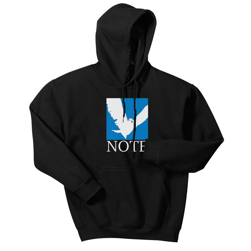 NOTE Peace black/blue hood