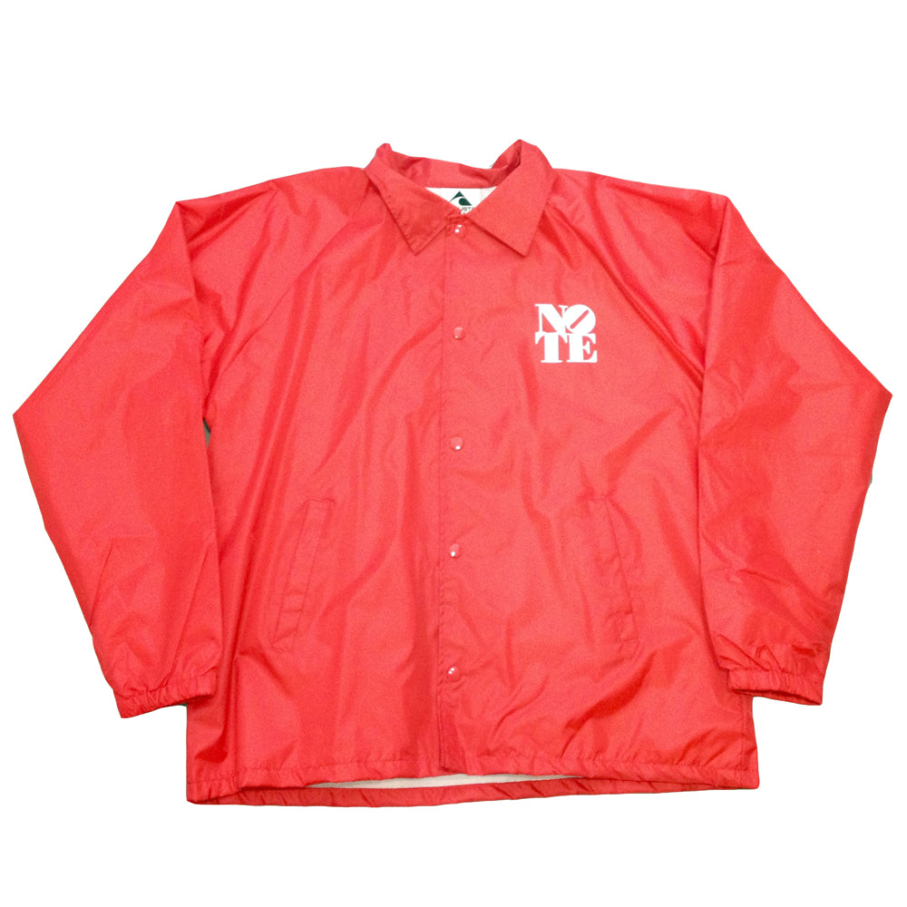 NOTE red Coach Jacket