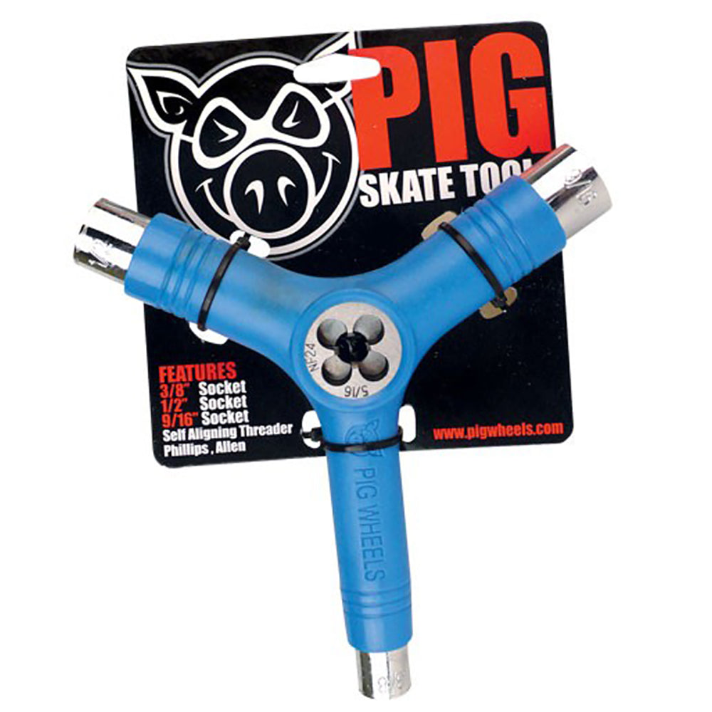 Pig tri-socket blue tool