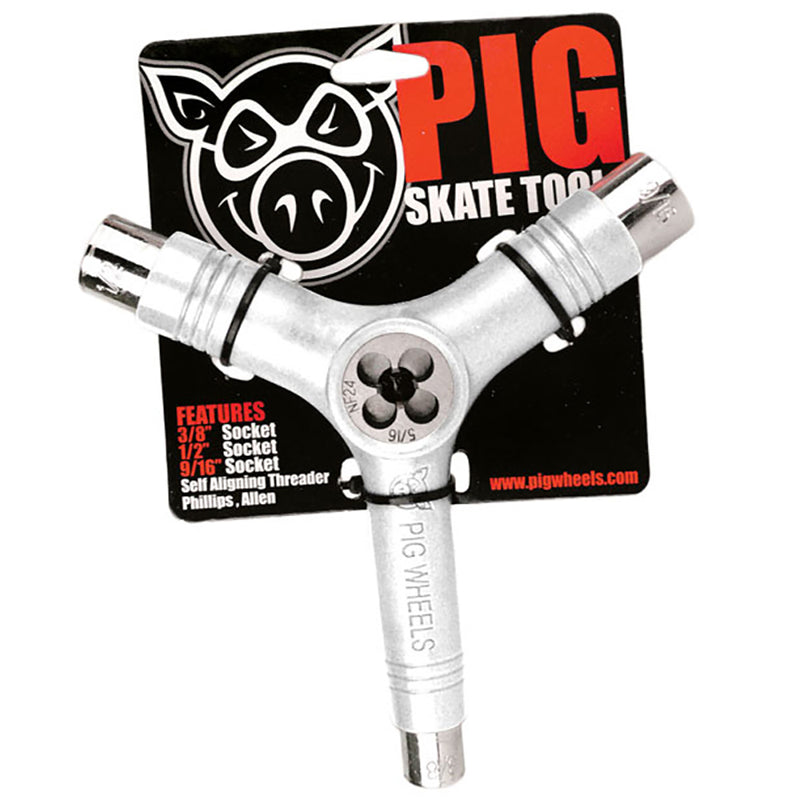 Pig tri-socket white tool