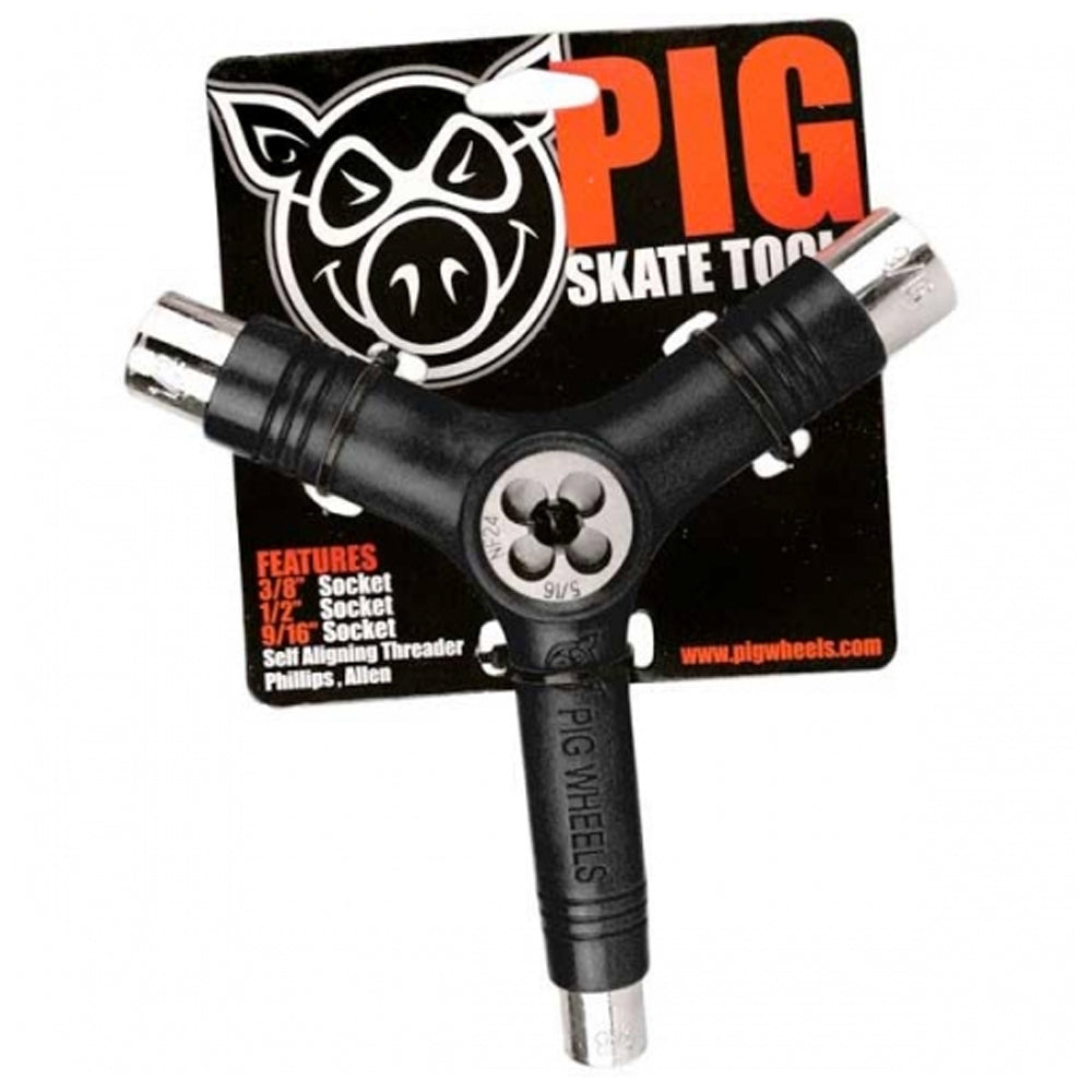 Pig tri-socket black tool