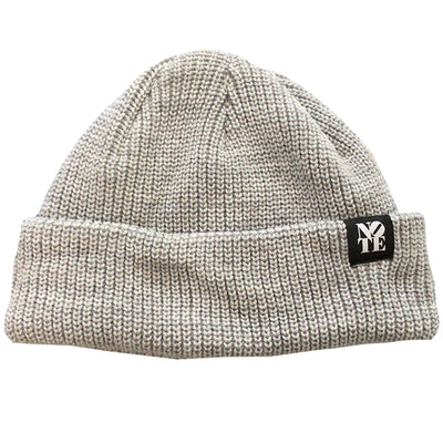 NOTE Platt beanie pale silver