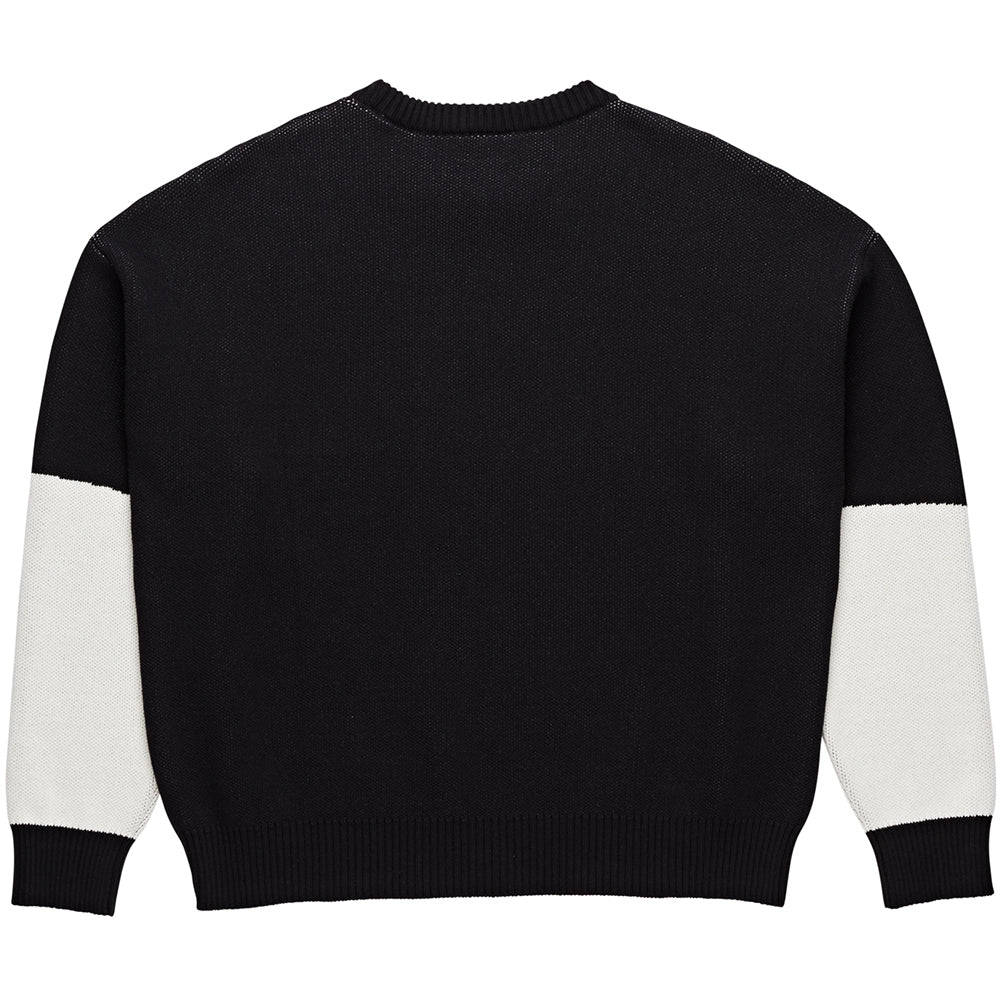 Polar Alv Art Knit Sweater black/white