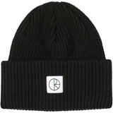 Polar Double Fold Merino beanie black